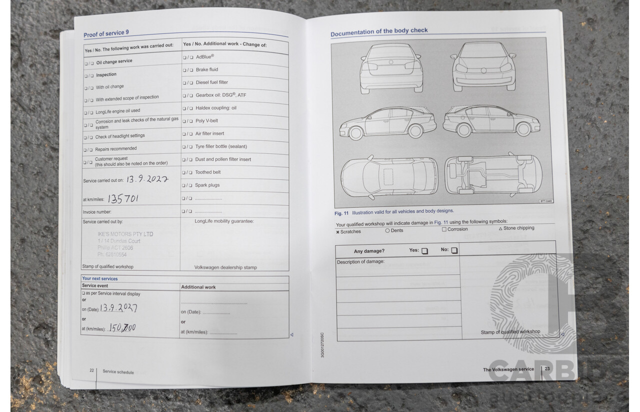 1/2016 Volkswagen Golf 92 TSI Comfortline MK7 AU MY16 5d Hatchback Metallic Blue Turbo 1.4L