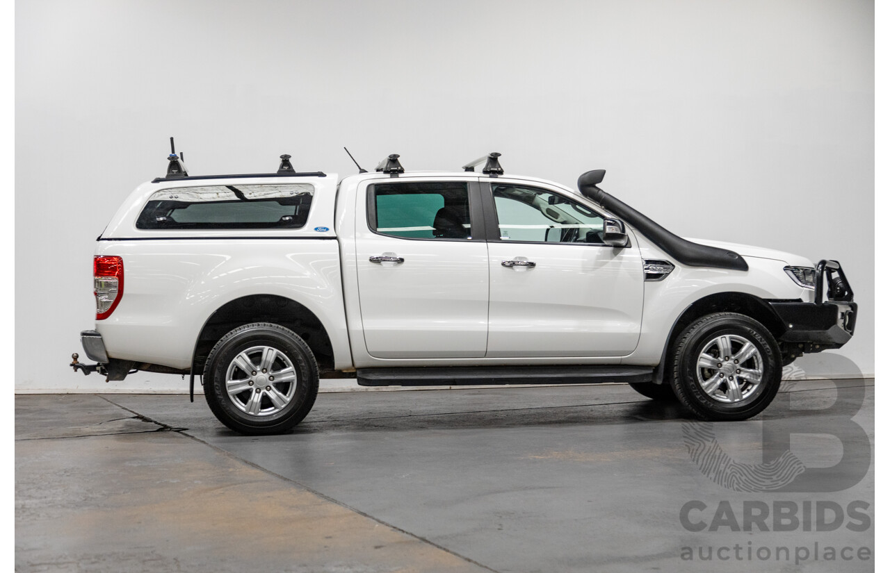 04/2019 Ford Ranger XLT PX MkIII (4x4) MY19 4d Double Cab White Turbo Diesel 3.2L