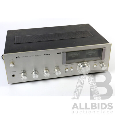 Pye PA600 Stereo Power Amplifier