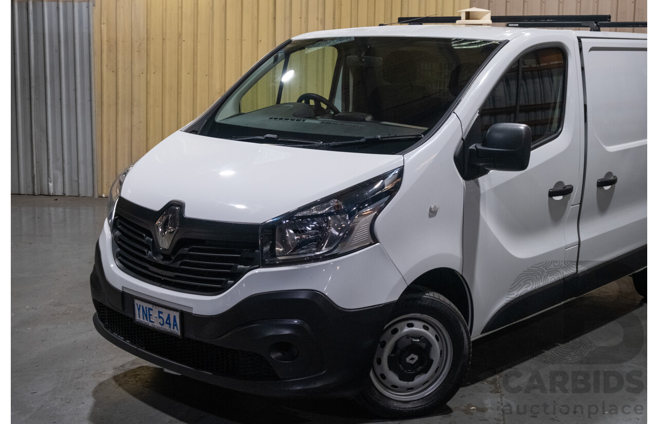 1/2019 Renault Trafic SWB X82 4d Van White Turbo Diesel 1.6L