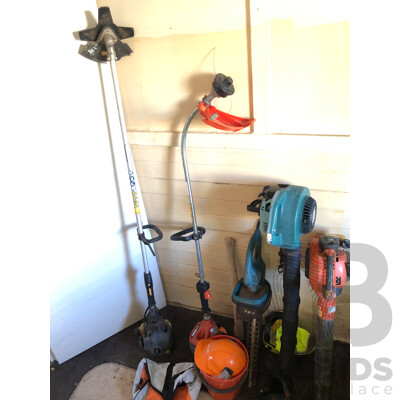 Electric and Petrol Power Tools and Hand Tools - Lot of Seven