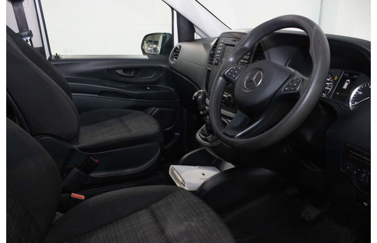 8/2016 Mercedes-Benz Vito 111CDI Compact MY16 4d Van White Turbo Diesel 2.1L