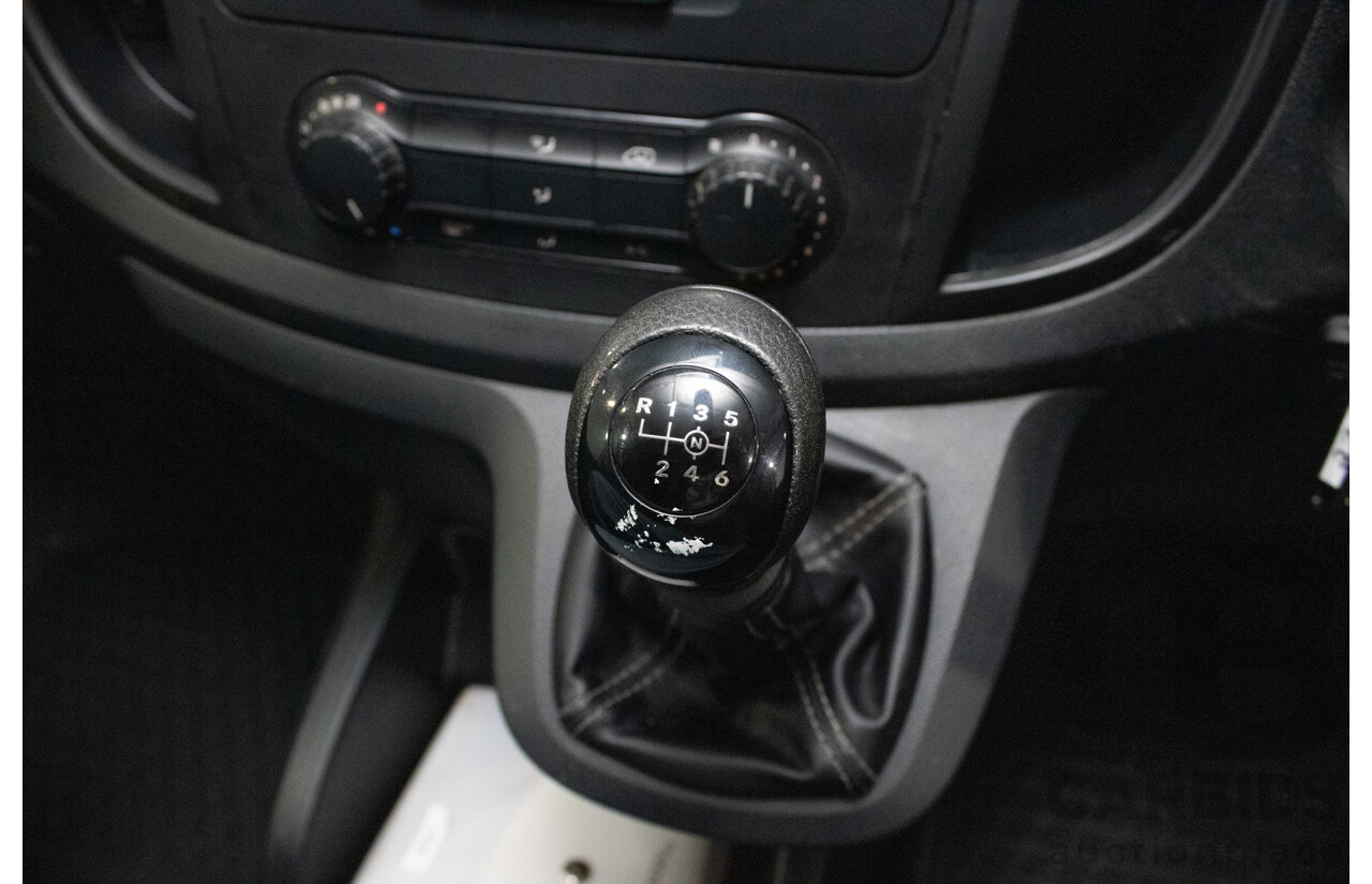 8/2016 Mercedes-Benz Vito 111CDI Compact MY16 4d Van White Turbo Diesel 2.1L