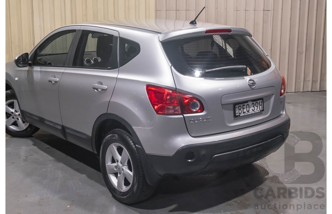 12/2007 Nissan Dualis ST (4x4) J10 4d Wagon Silver 2.0L