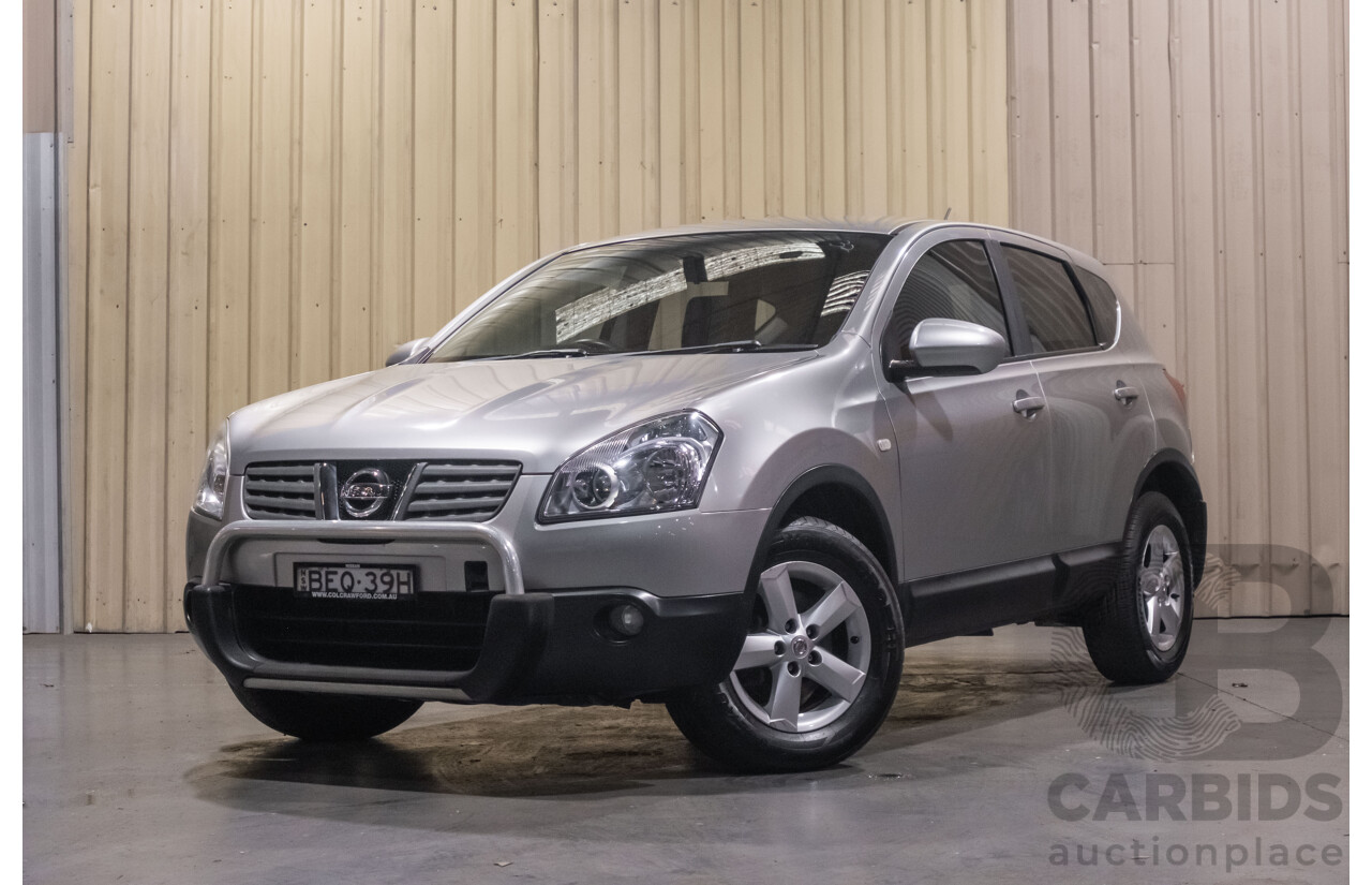 12/2007 Nissan Dualis ST (4x4) J10 4d Wagon Silver 2.0L