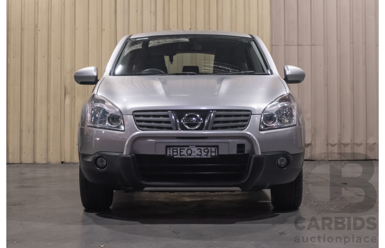 12/2007 Nissan Dualis ST (4x4) J10 4d Wagon Silver 2.0L