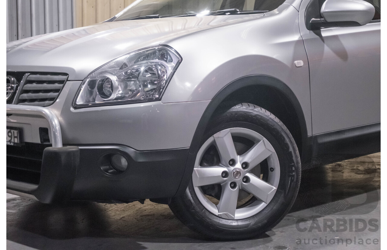 12/2007 Nissan Dualis ST (4x4) J10 4d Wagon Silver 2.0L