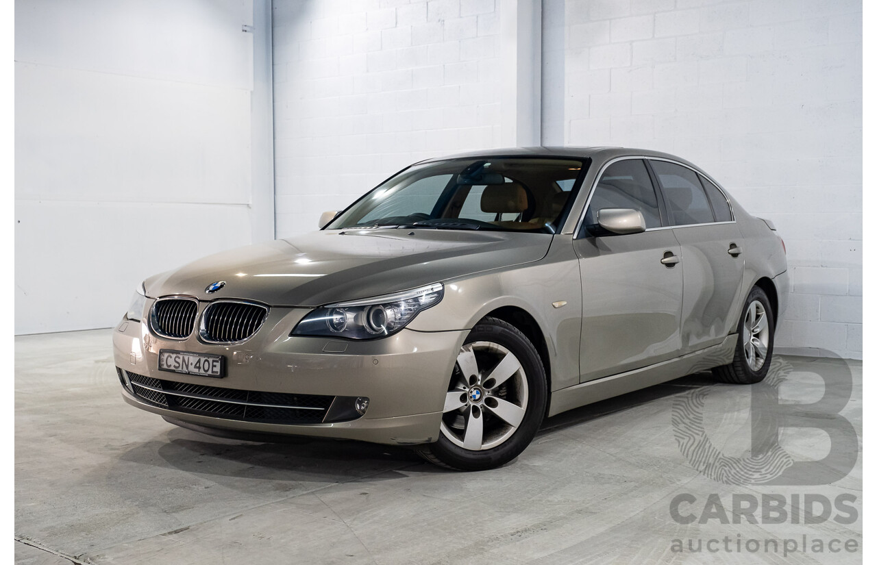 7/2008 BMW 523i E60 MY09 4d Sedan Bronze 2.5L