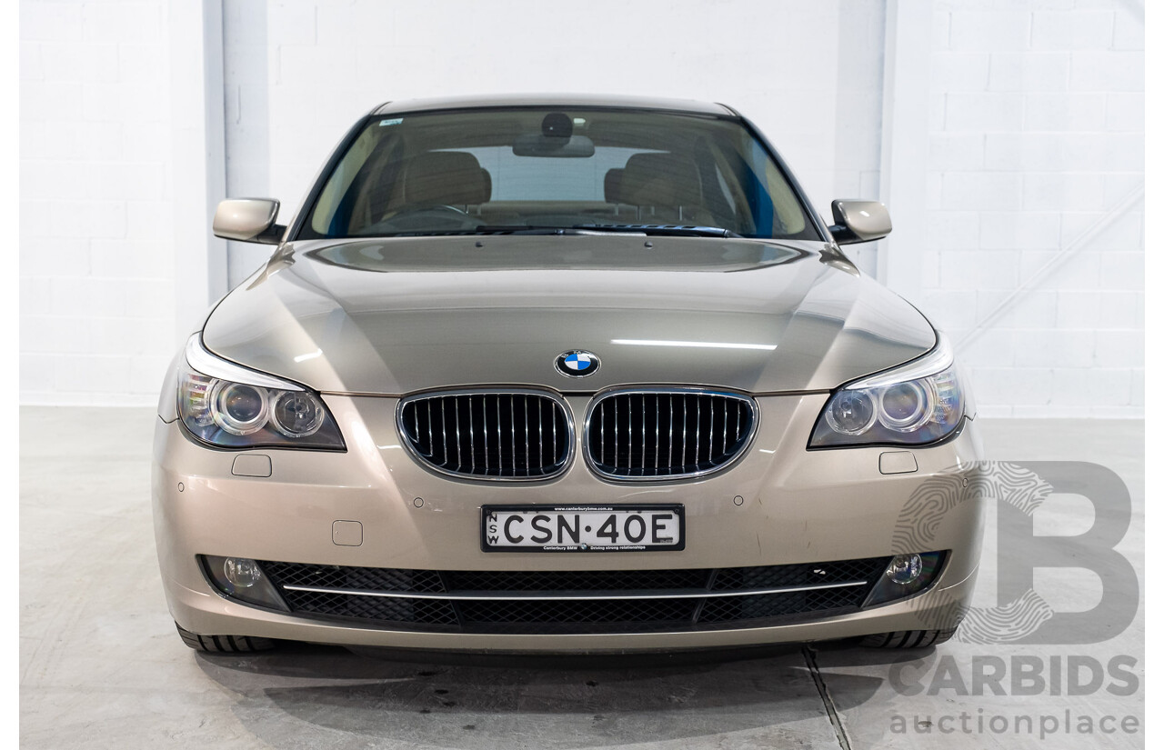 7/2008 BMW 523i E60 MY09 4d Sedan Bronze 2.5L