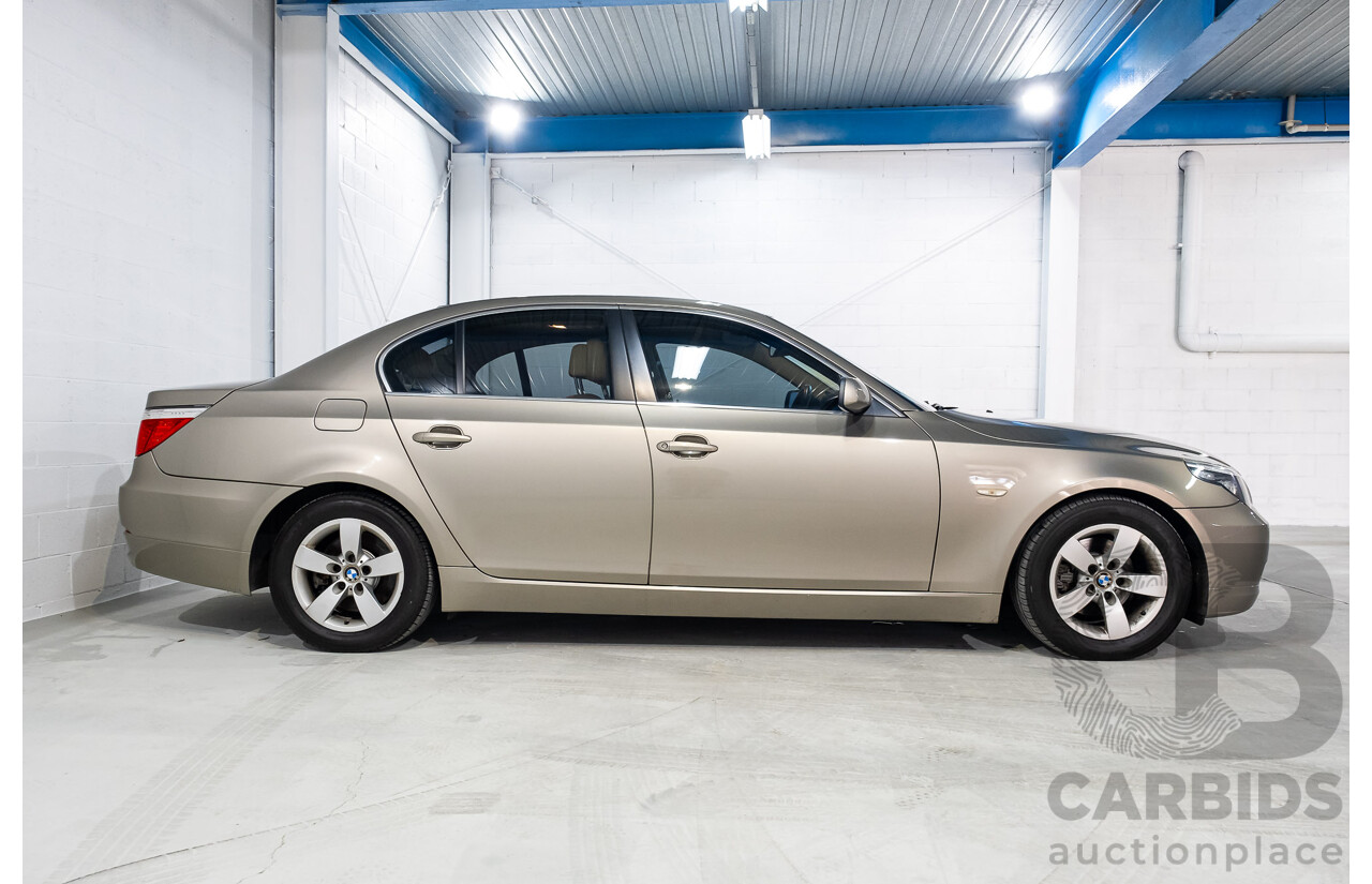 7/2008 BMW 523i E60 MY09 4d Sedan Bronze 2.5L