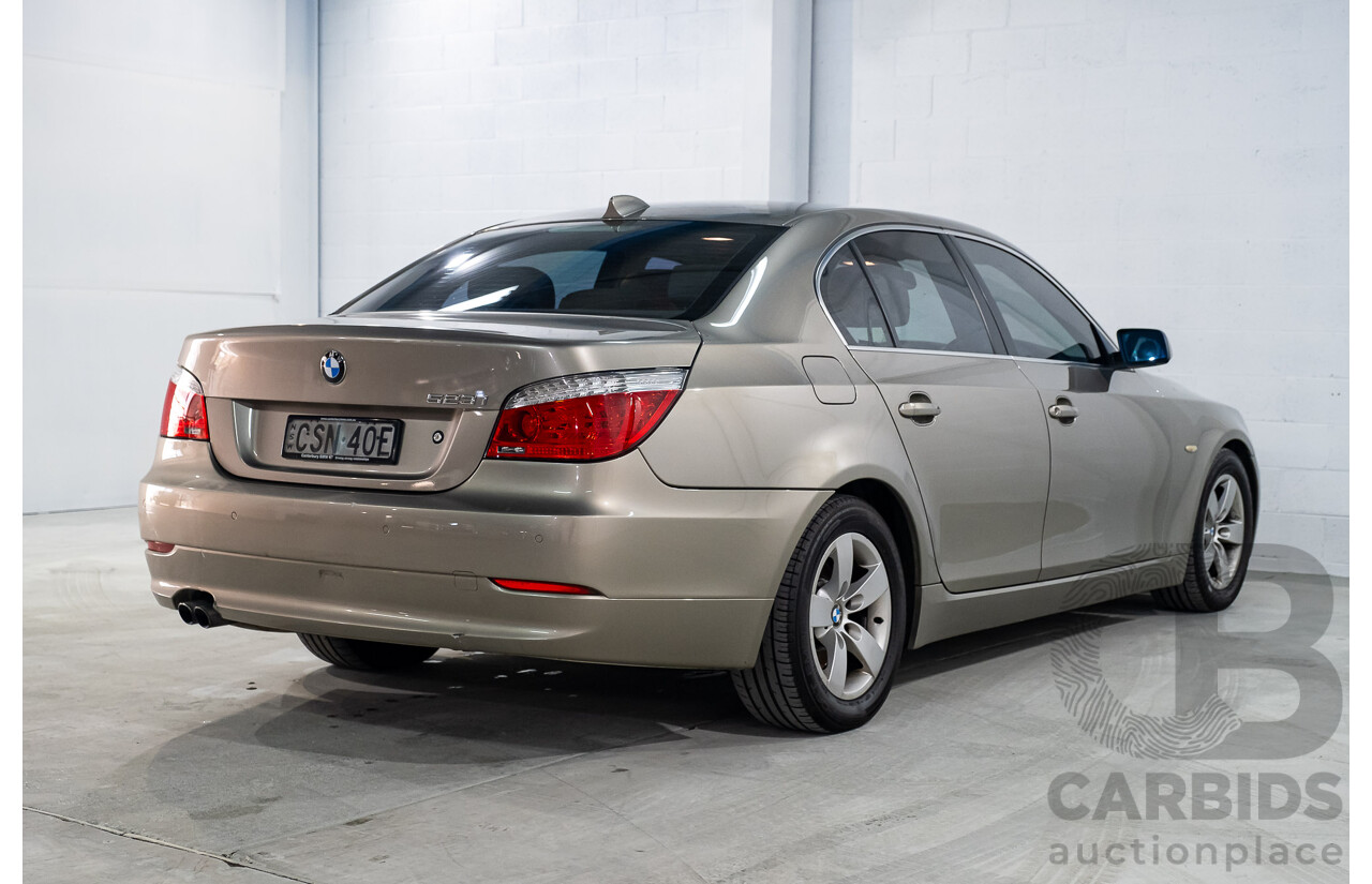 7/2008 BMW 523i E60 MY09 4d Sedan Bronze 2.5L