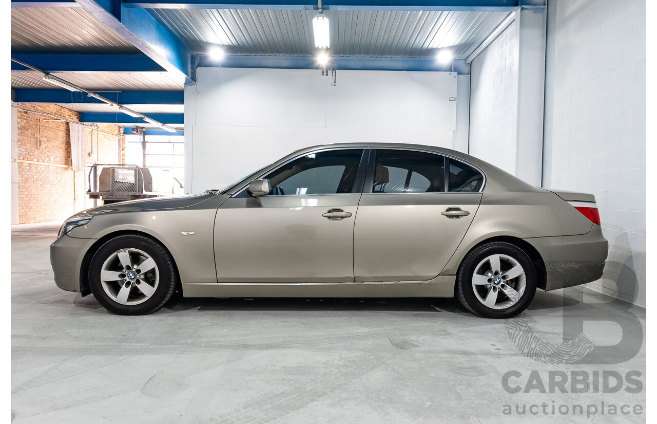 7/2008 BMW 523i E60 MY09 4d Sedan Bronze 2.5L