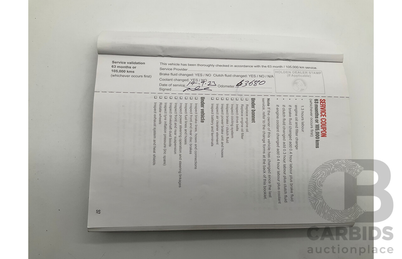9/2015 Holden Cruze Equipe JH MY15 4d Sedan White 1.8L