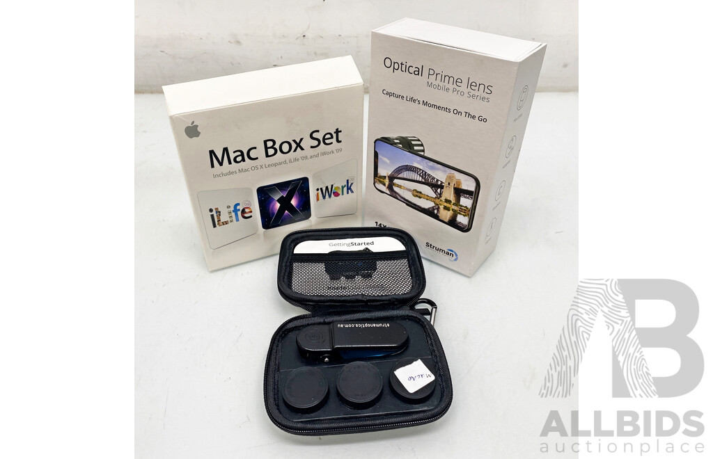 Struman Prime Lens/Advanced Optic & Mac Box Set