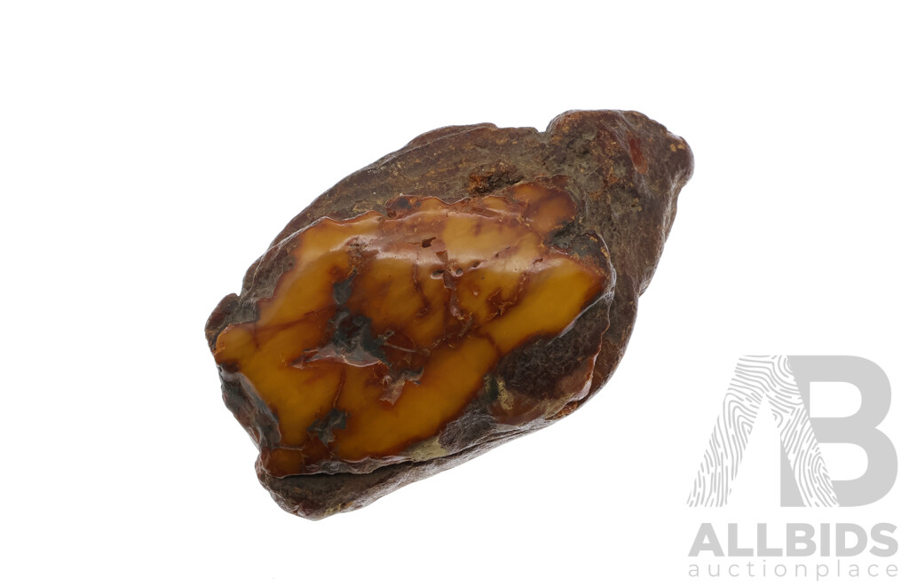 Amber Natural Large Piece Weighing 426 Grams