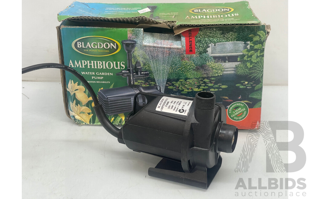 Blagdon Amphibious Garden Water Pump