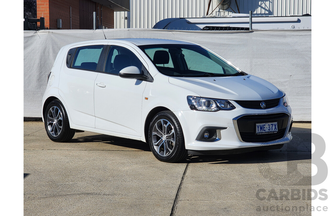 08/2017 Holden Barina LS FWD TM MY17 5D Hatchback White 1.6L