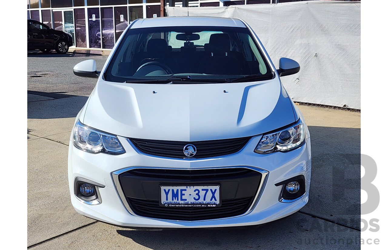 08/2017 Holden Barina LS FWD TM MY17 5D Hatchback White 1.6L