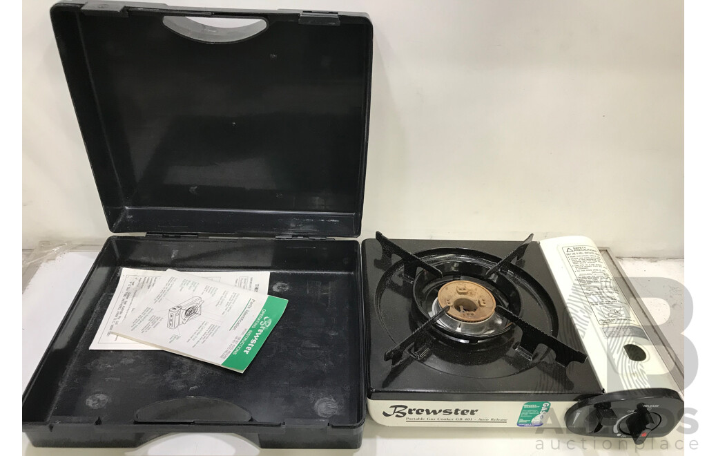 Brewster Portable Gas Cooker