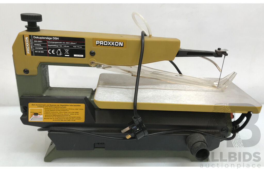 Proxxon 2-Speed Scroll Saw