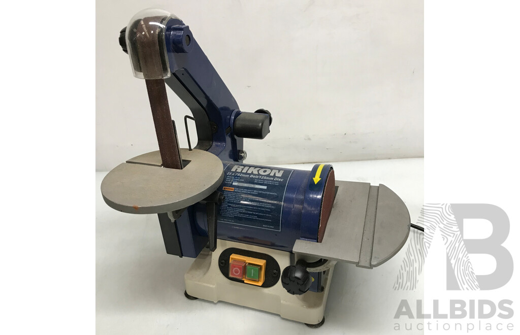 Rikon (50-151) 25mm X 760mm Vertical Belt & Disc Sander