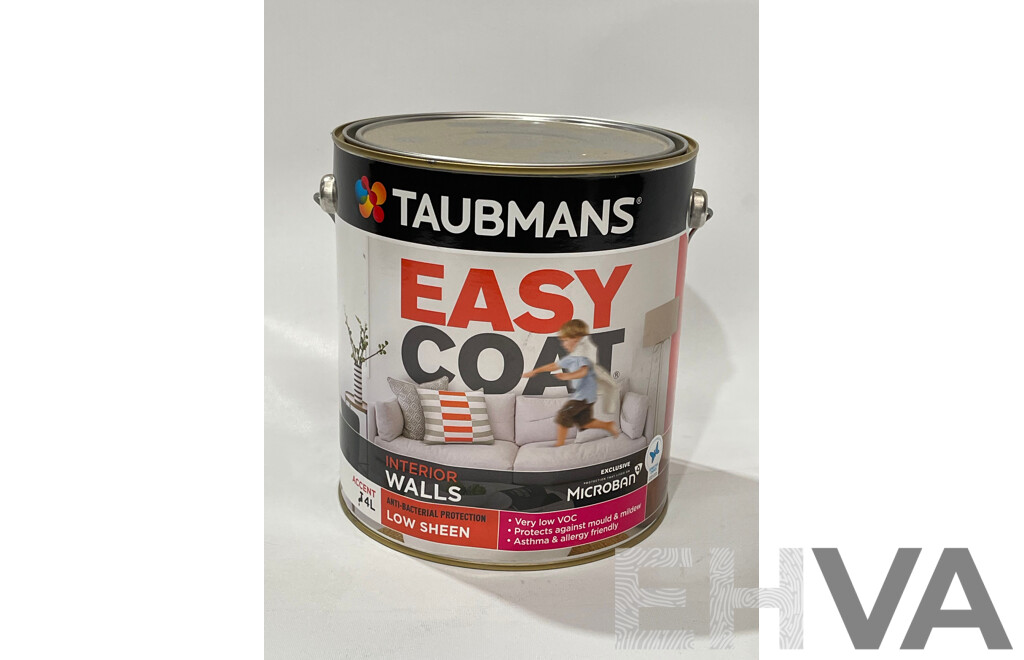 TAUBMANS Easy Coat Low Sheen for Interior Walls 4L Accent