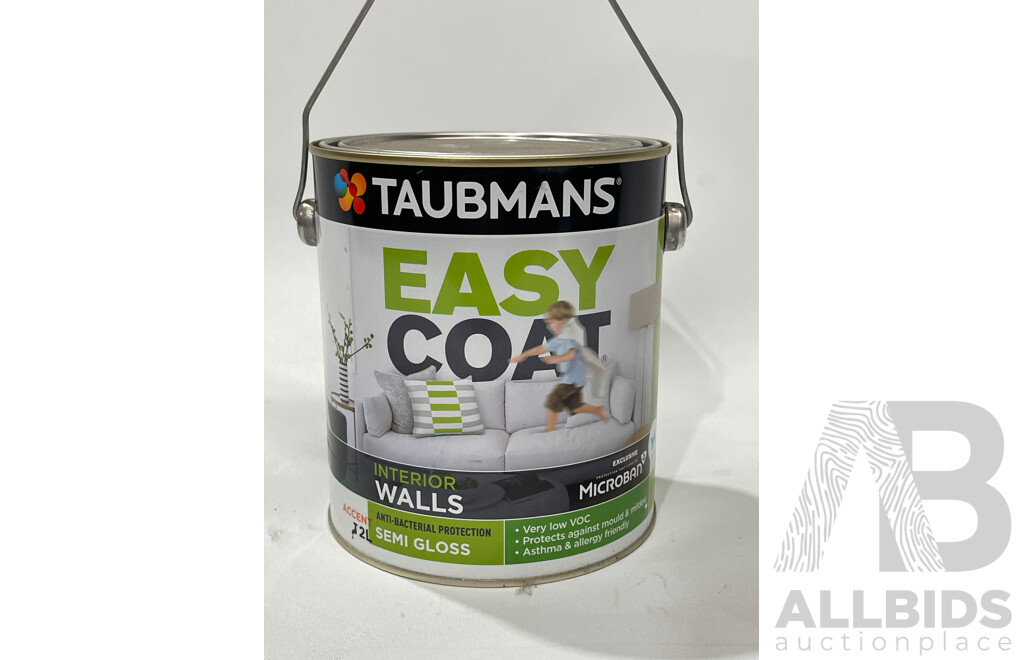 TAUBMANS Easy Coat Semi Gloss Accent for Interior Walls 2L