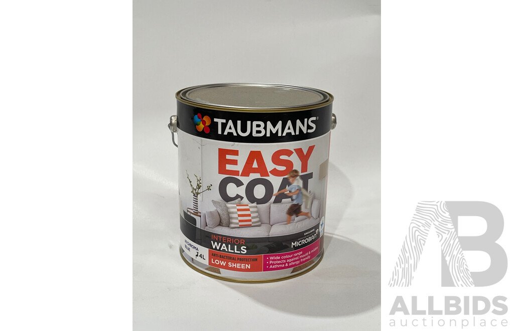 TAUBMANS Easy Coat Low Sheen for Interior Walls 4L Blue