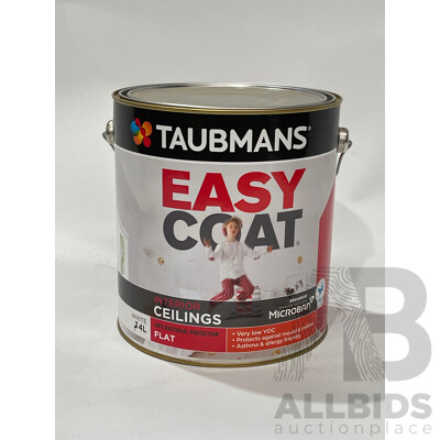 TAUBMANS Easy Coat Flat White for Interior Ceilings 4L