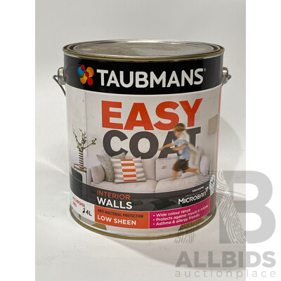 TAUBMANS Easy Coat Low Sheen for Interior Walls 4L Red