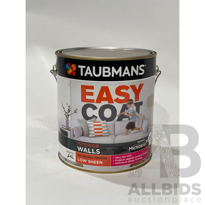 TAUBMANS Easy Coat Low Sheen for Interior Walls 4L White