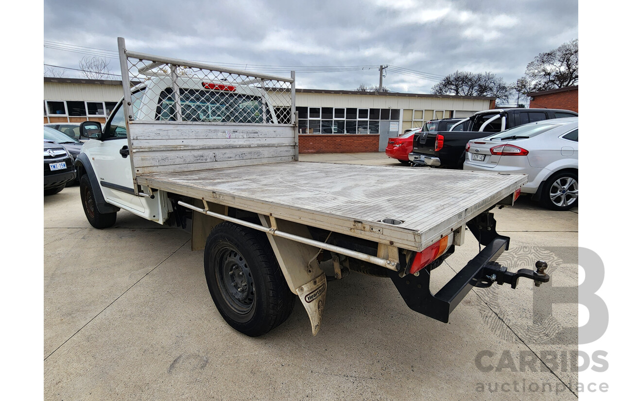 10/2004 Holden Rodeo LX RWD RA C/Chas White 3.5L