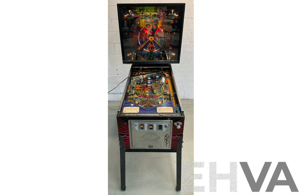 Xenon Pinball Machine by Bally