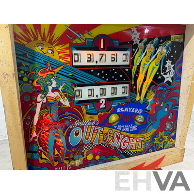 Out of Sight by D.Gottlieb & CO. Pinball Machine