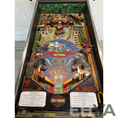 Harley Davidson Pinball Machine