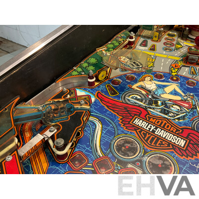 Harley Davidson Pinball Machine