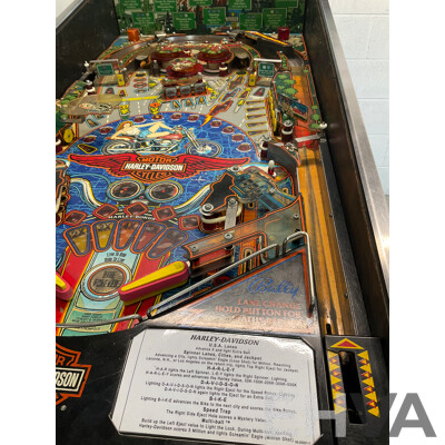 Harley Davidson Pinball Machine