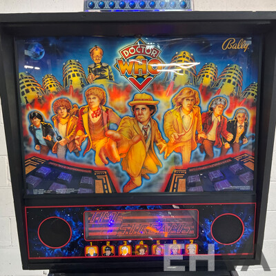 Doctor Who Pinball Machine by Bally