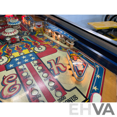 Evel Knievel Pinball Machine by Bally