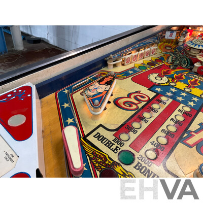 Evel Knievel Pinball Machine by Bally