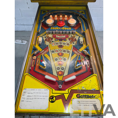 JACKS to OPEN 1984 (Gottlieb) Pinball Machine