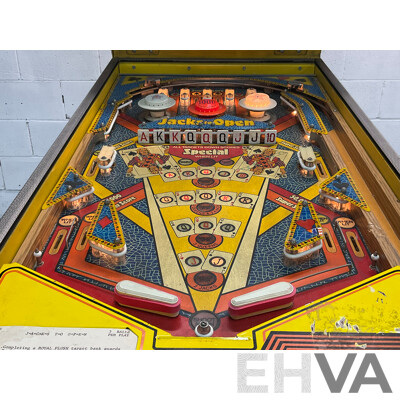 JACKS to OPEN 1984 (Gottlieb) Pinball Machine