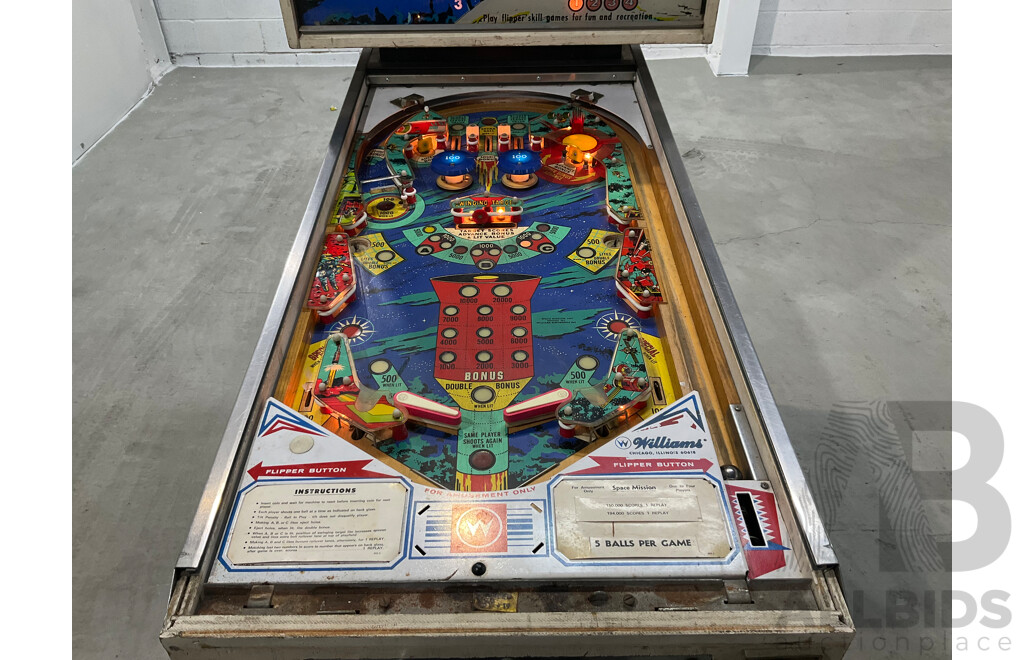 Space Mission by Williams Electronic Games Pinball Machine