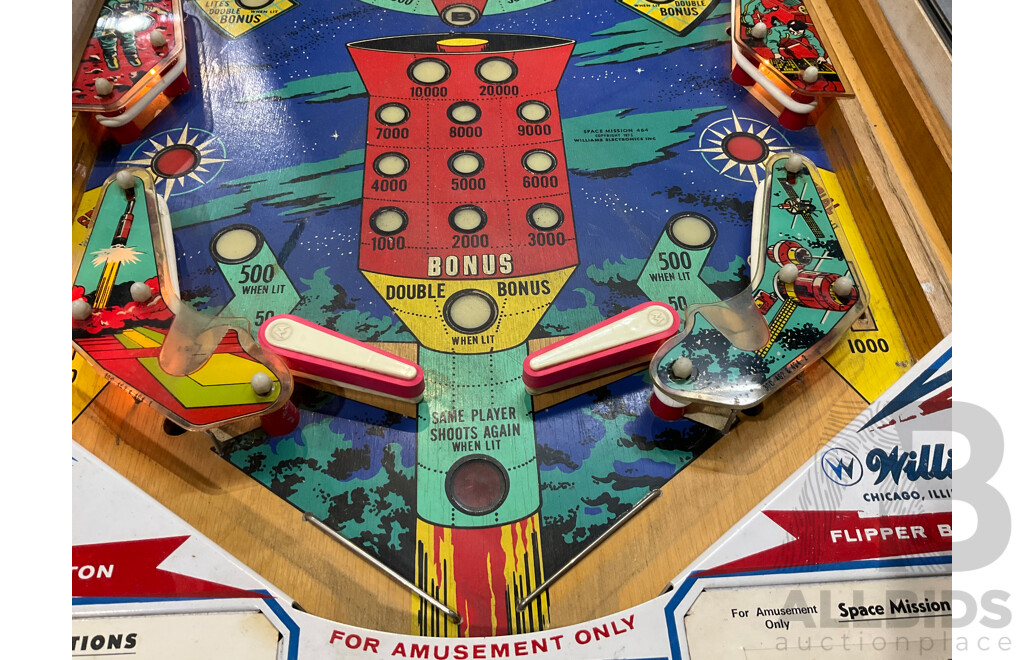 Space Mission by Williams Electronic Games Pinball Machine