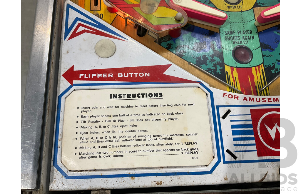Space Mission by Williams Electronic Games Pinball Machine