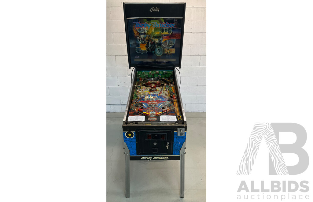 Harley Davidson Pinball Machine