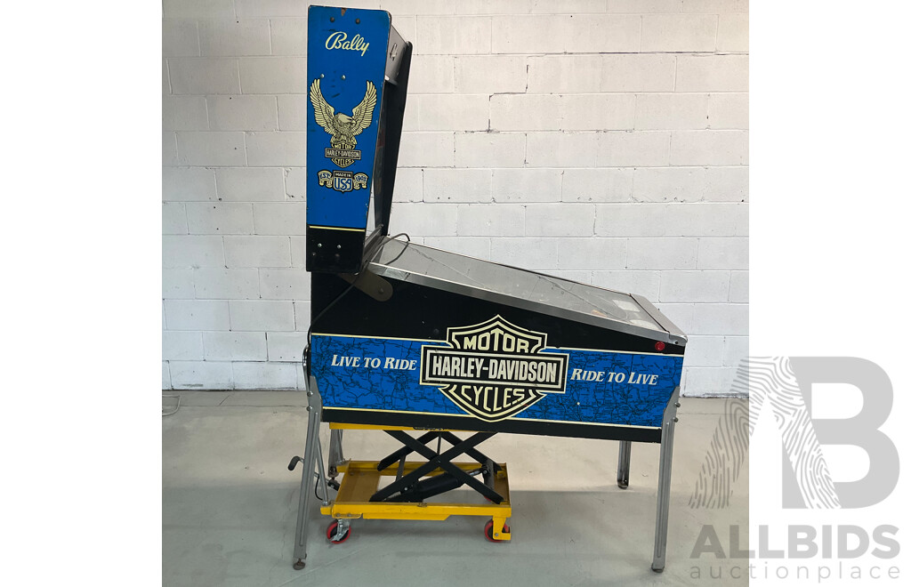 Harley Davidson Pinball Machine