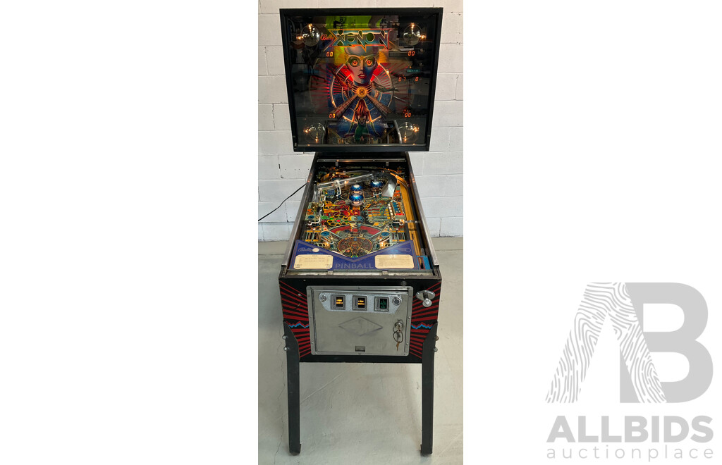 Xenon Pinball Machine by Bally - Lot 1542171 | ALLBIDS