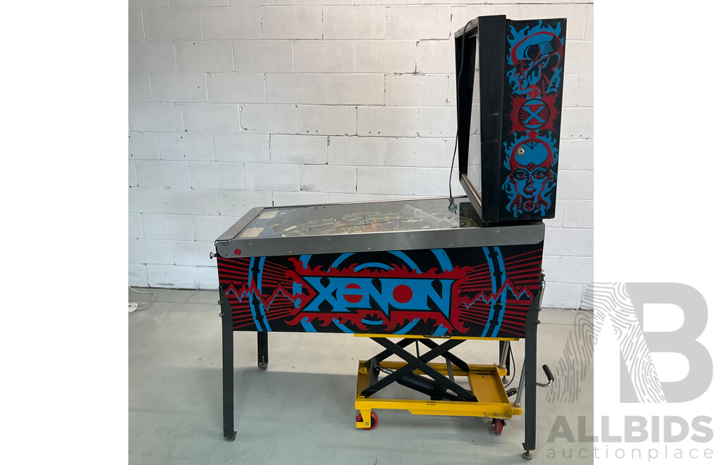 Xenon Pinball Machine by Bally