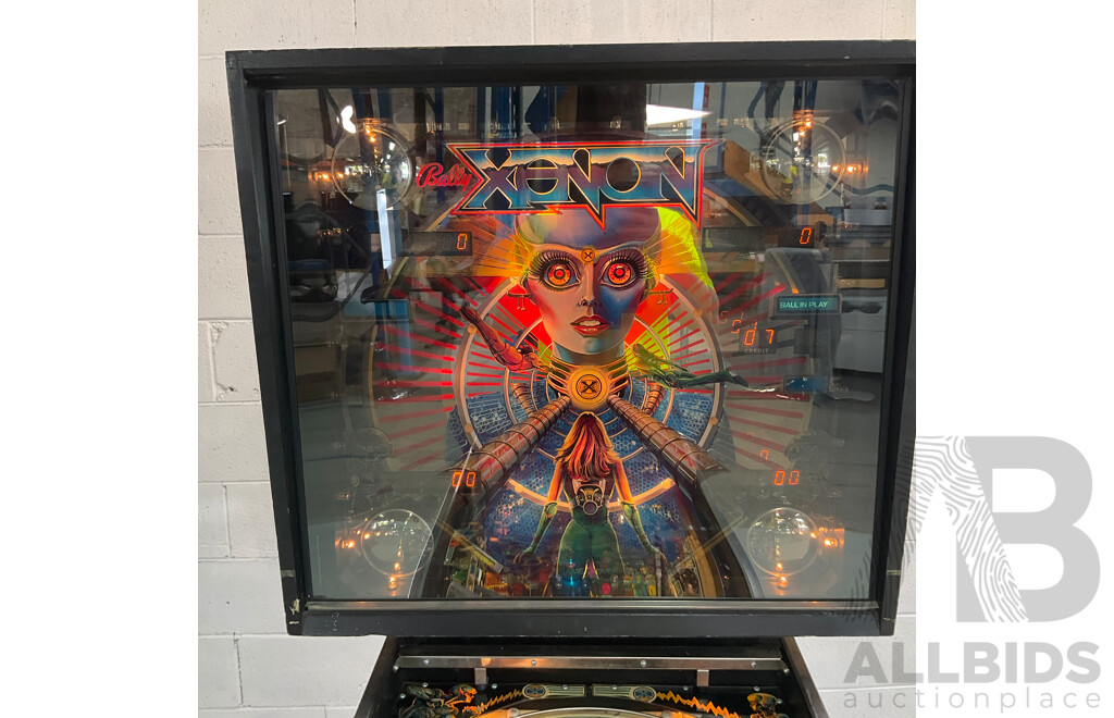 Xenon Pinball Machine by Bally